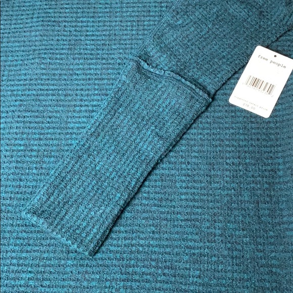 NWT Free People Kitty Thermal Turtleneck Tunic Top - Picture 8 of 8